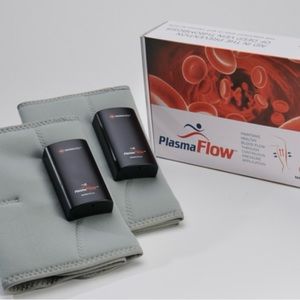 Plasma Flow ~ Deep Vein Thrombosis continuous pressure application, electronic.